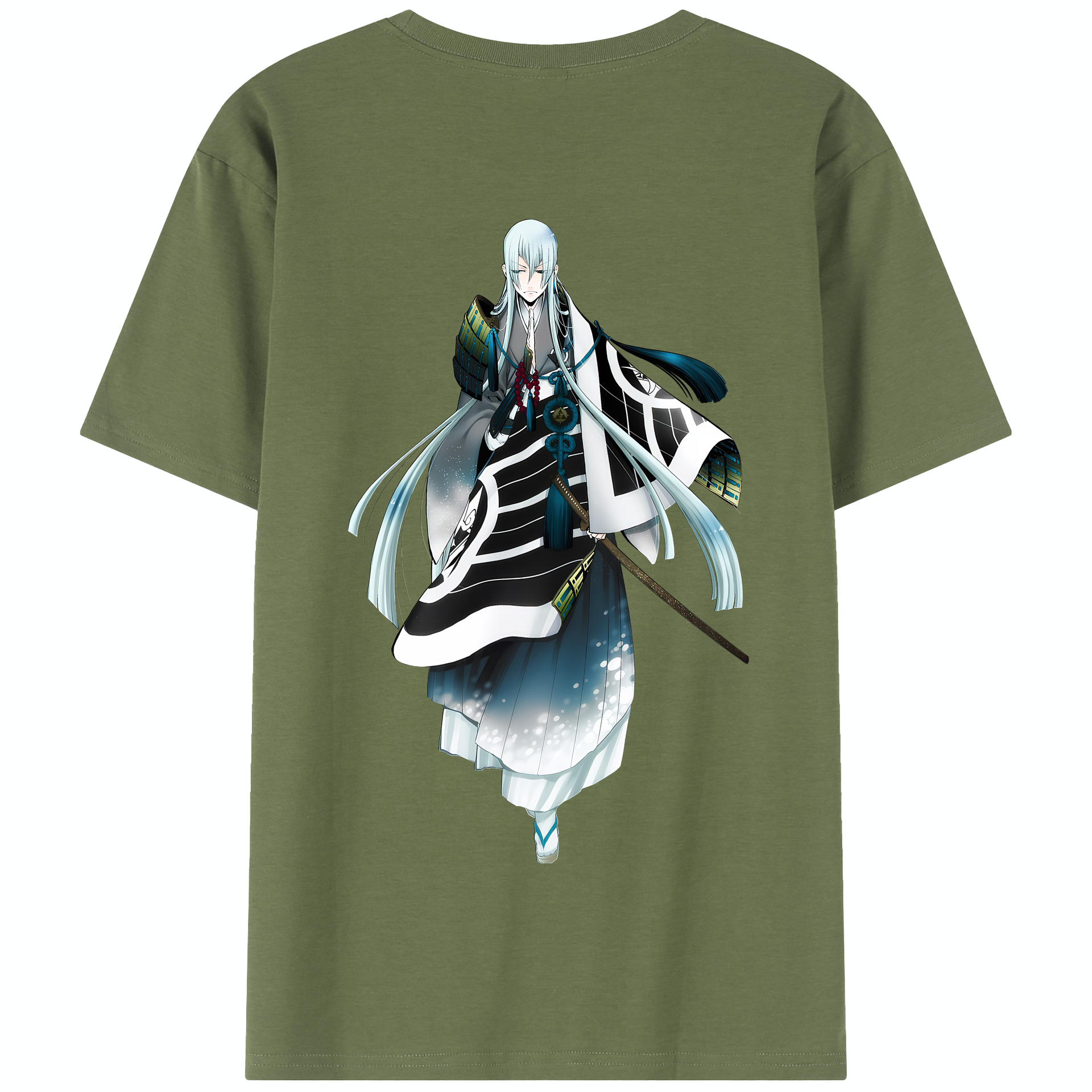 （画像用） 刀剣乱舞 Touken Ranbu 綿100％半袖Tシャツ（背面プリント）